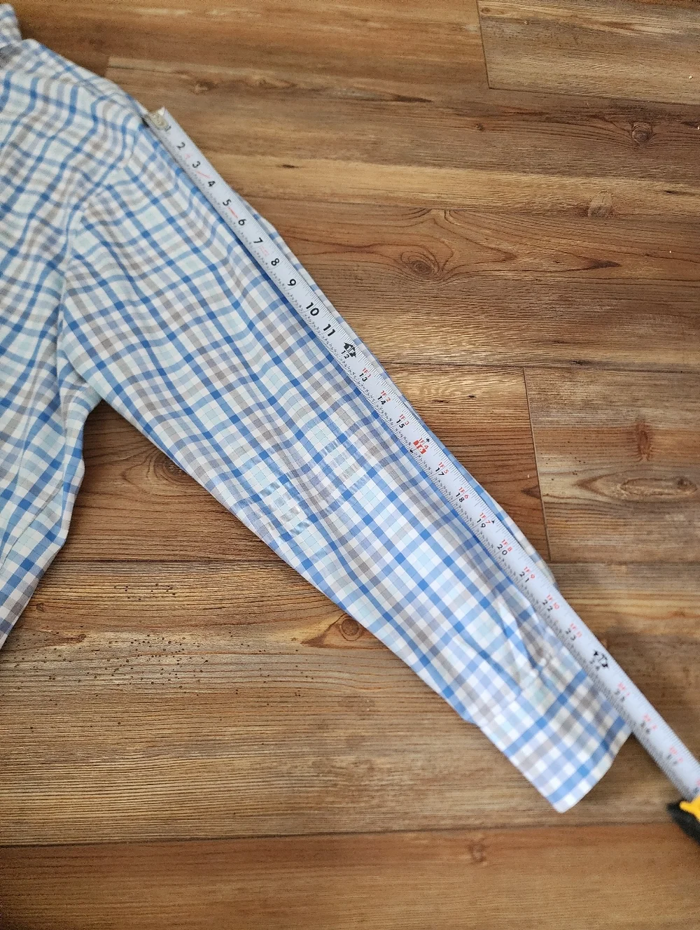 Peter Millar Crown Ease Phillip Sport Shirt Mens XXL Blue Check Long Sleeve - Picture 5 of 9